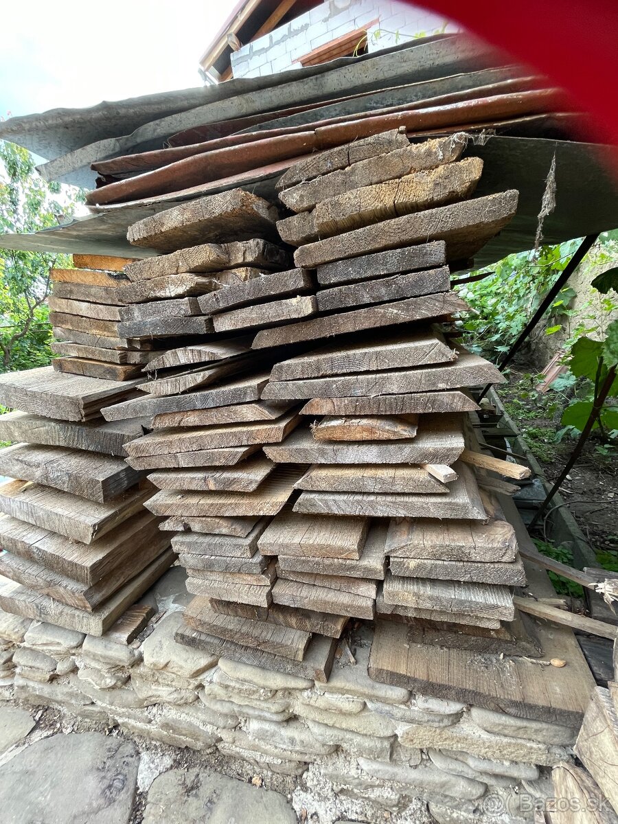 Dosky červený smrek