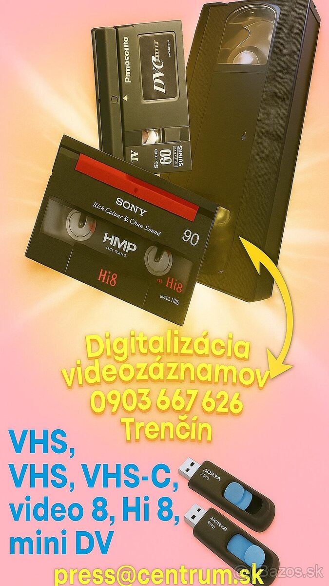 Prepis videokaziet na USB