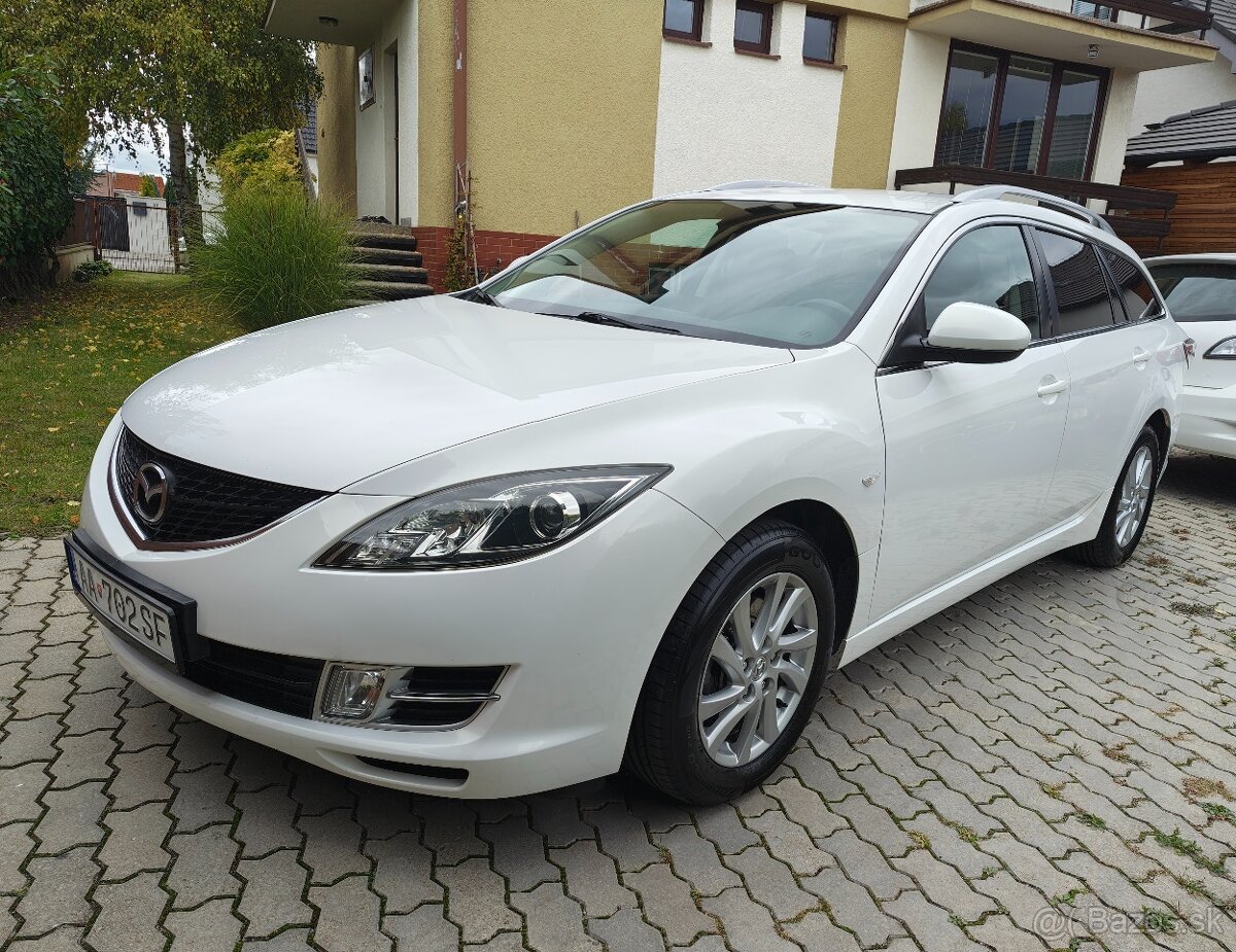 •MAZDA 6 2.0i WAGON, 108 kW, benzín, 6-st. manuál, rok 2009•