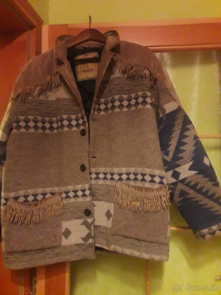 Pánsky kabát - western na kone
