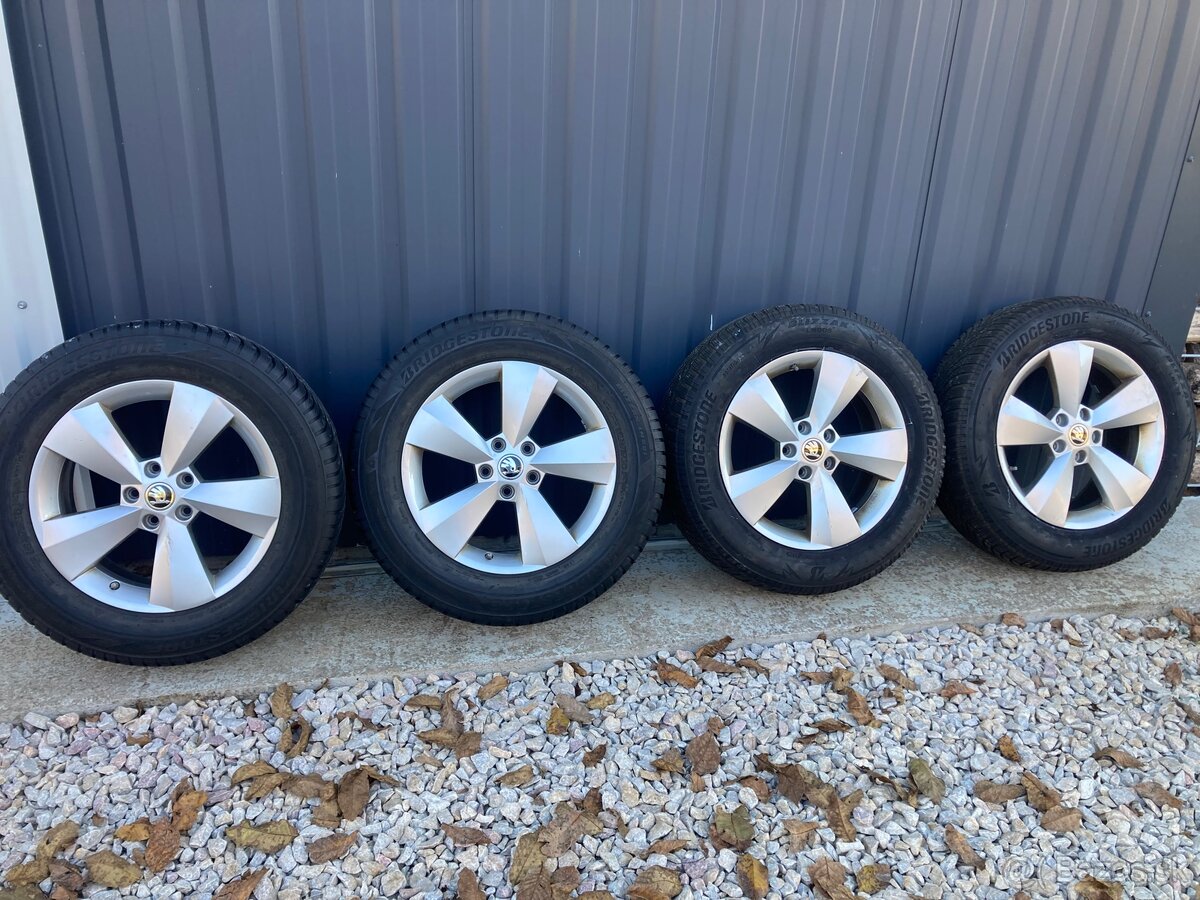 Zimná sada kolies Škoda 215/65 R17