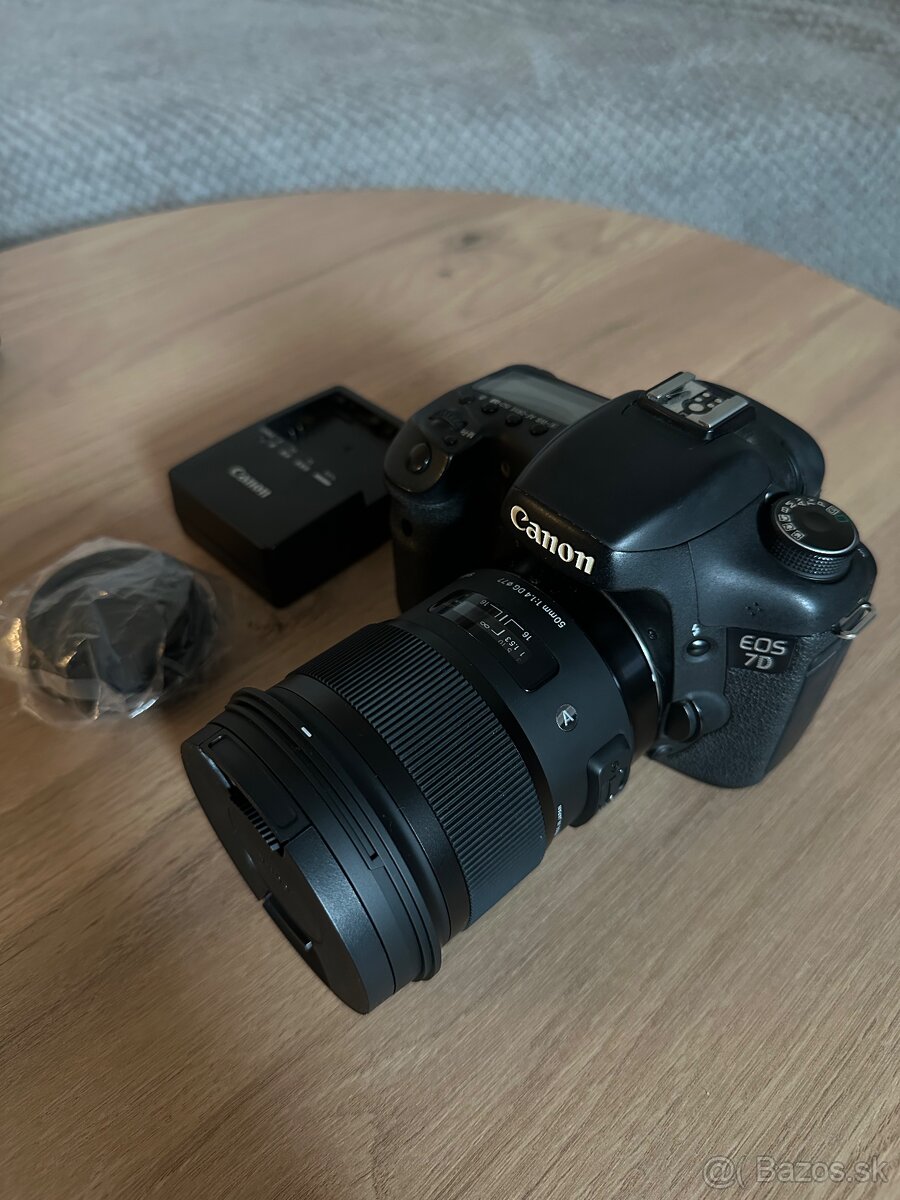 Canon 7D + objektív sigma 50mm