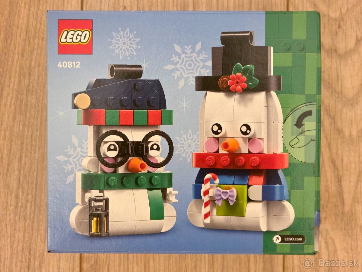 Lego vianočné sety 40744, 40809, 40812, 40820, 40640