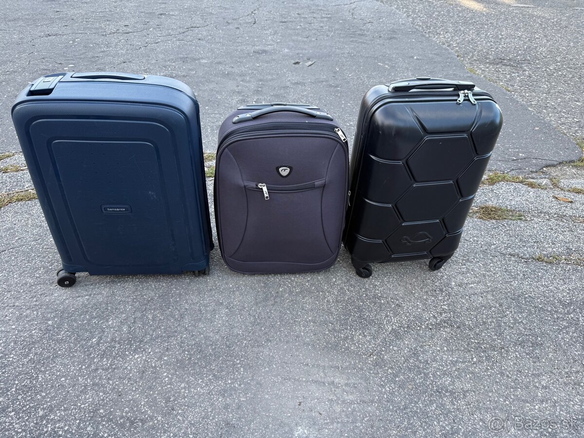 Nerozlucna trojica kamaratov kufre