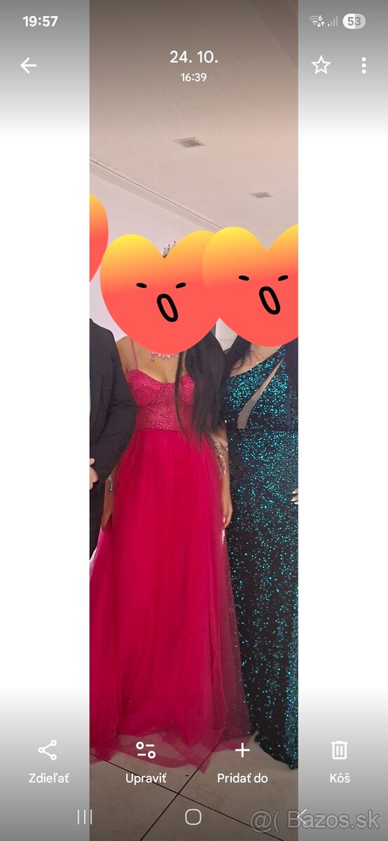 Nadherne spolocenske saty