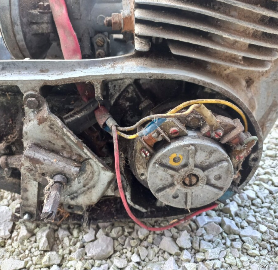 Jawa cz 175 zapalovanie babetta