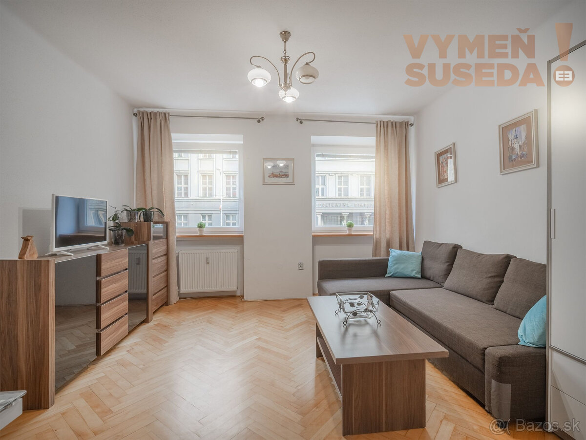 VYMEŇ SUSEDA – NA PREDAJ VÝNIMOČNÝ 2 IZBOVÝ BYT V SRDCI BRA