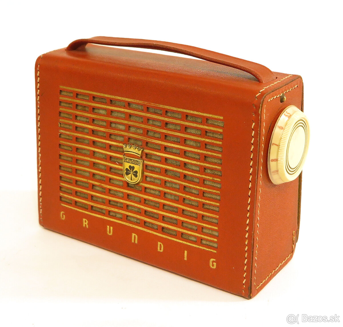 Tranzistorové kabelkové rádio GRUNDIG 50te roky