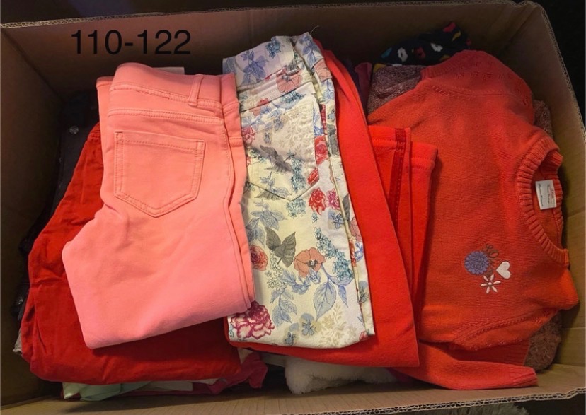 Balík oblečenia pre dievča 110-122