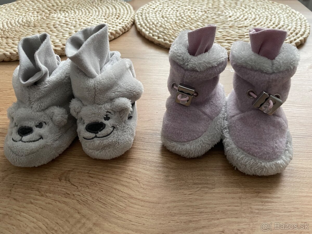 Topánky pre bábätká 15-18 veľkosť