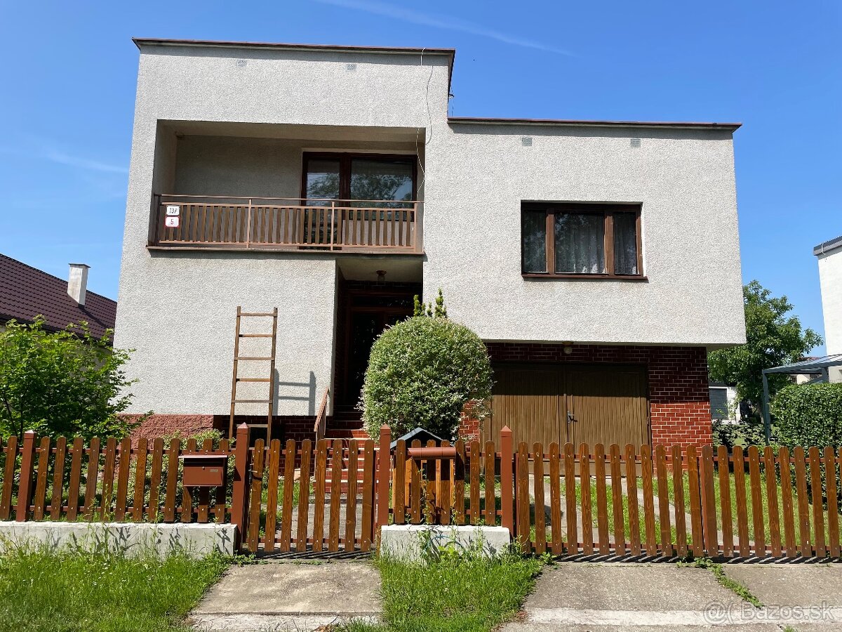 Rodinný dom Malá Ida