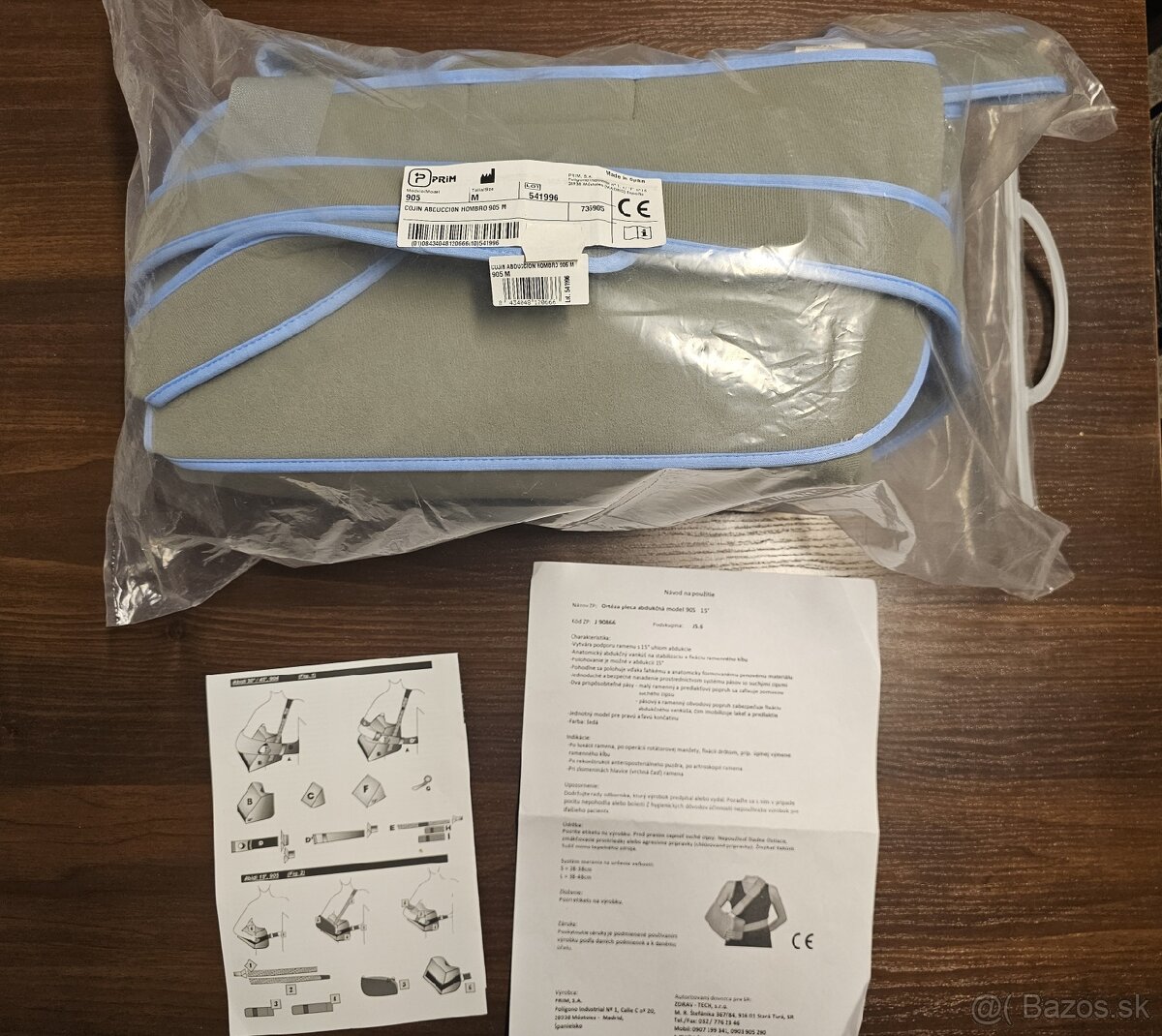 Orteza pleca abdukčná 905 15°