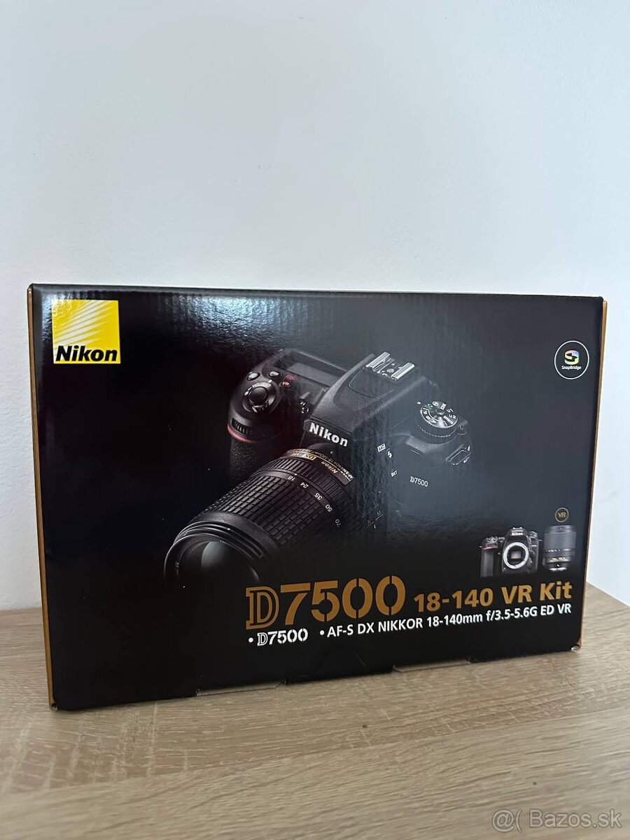 NIKON D7500 + OBJEKTIV