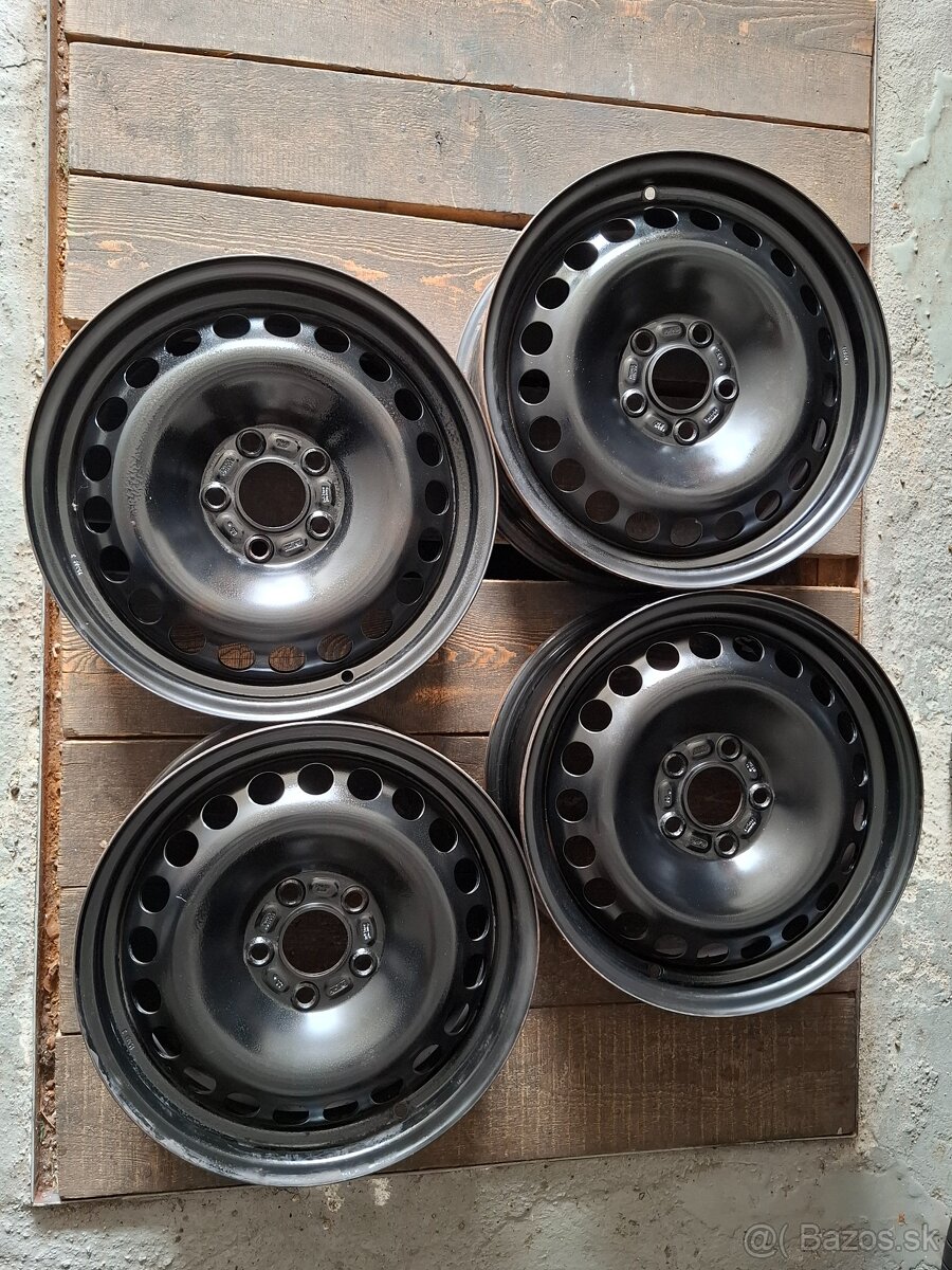 5x108 R16 plechove disky Ford