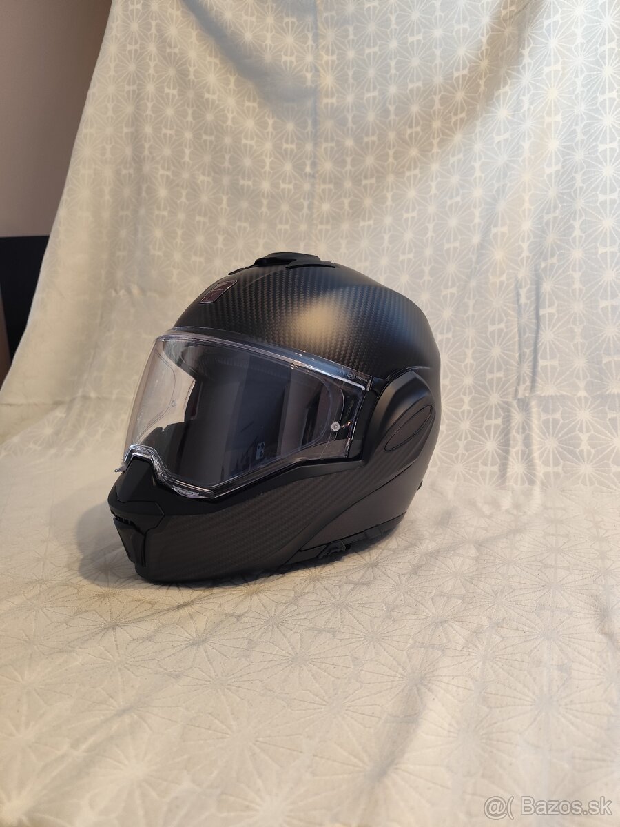 Helma Scorpion EXO-TECH EVO Carbon, matná čierna M