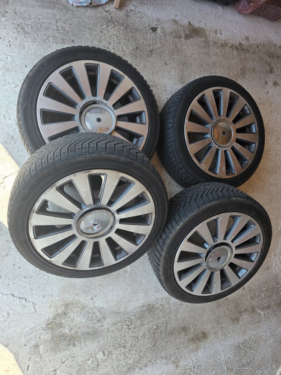 Alu disky Rozteč 5x112 r17 Pneu 215/45 r17 Cena za sadu 150e