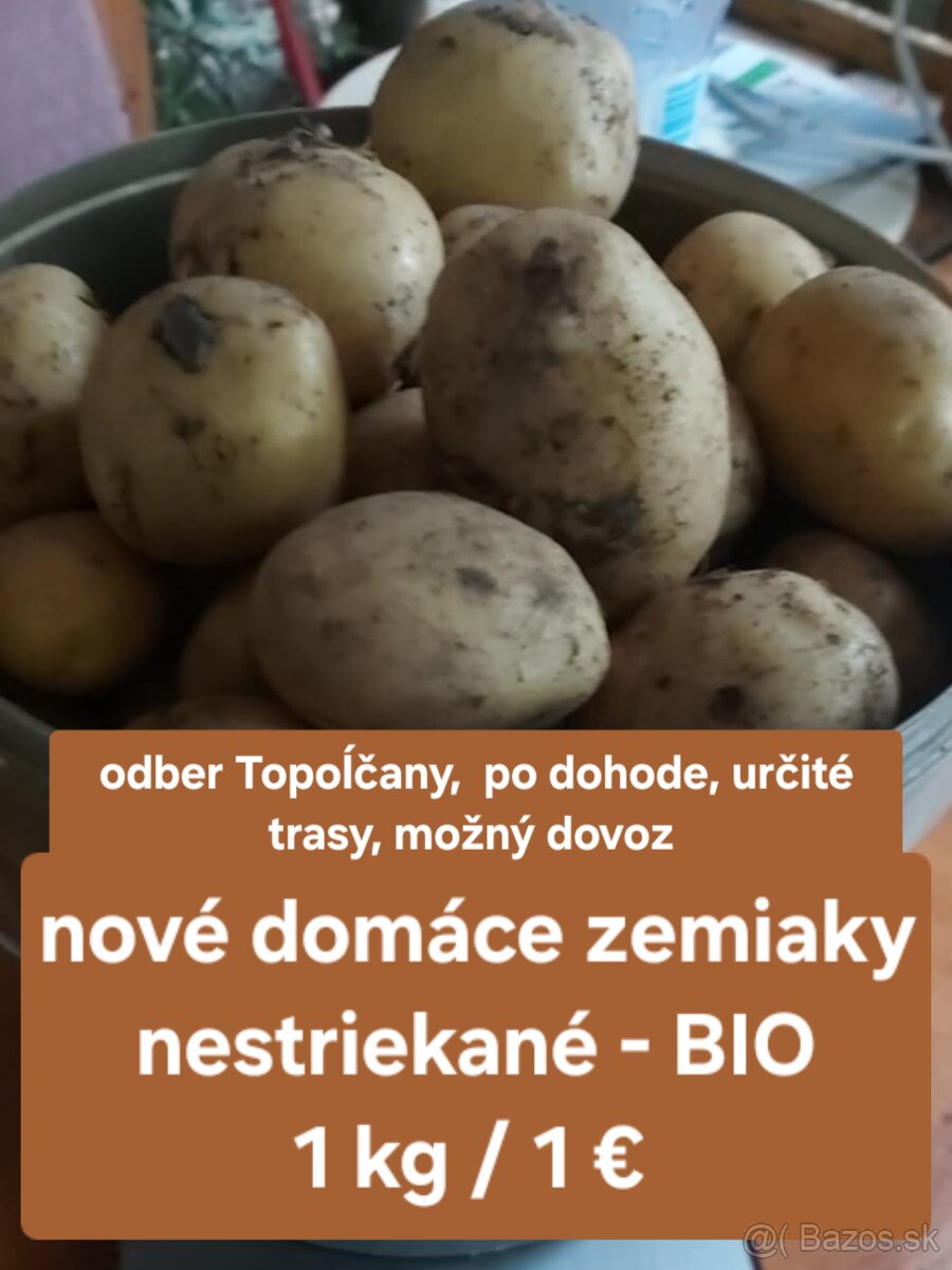 Zemiaky, rajciny, papriky, ligurcek, lekno - BIO