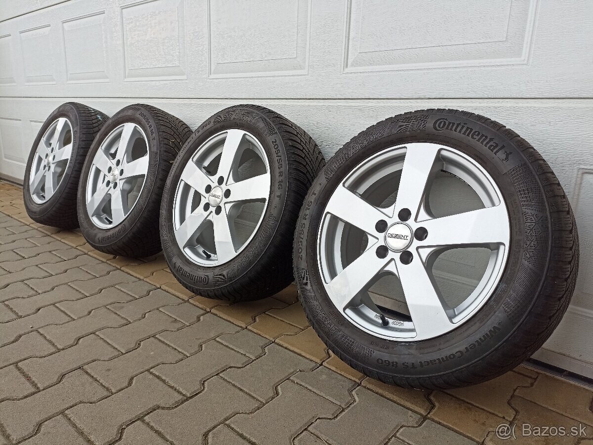 Zimná sada Dezent 5x100 R16 ET38 + Continental WinterContact