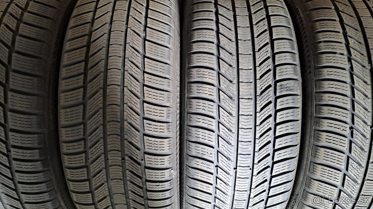 Predám 4ks jazdené zimné 235/50r19-99H Continental