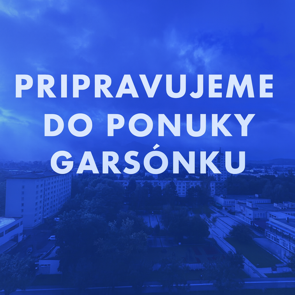 Na predaj Garsónka v Martine časť Sever