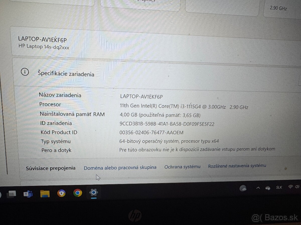 Notebook HP