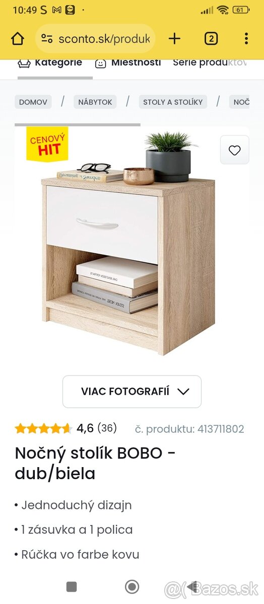 Predám šatnikovu skriňu