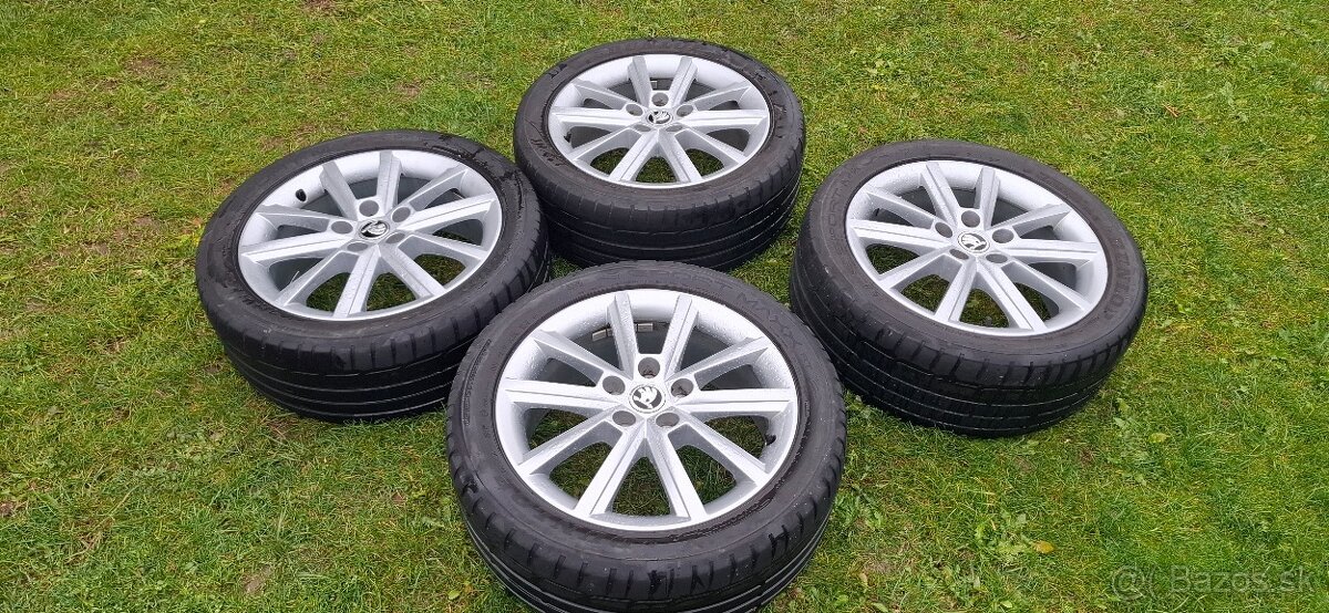Letna sada Skoda Teron 5x112 225/45 R17