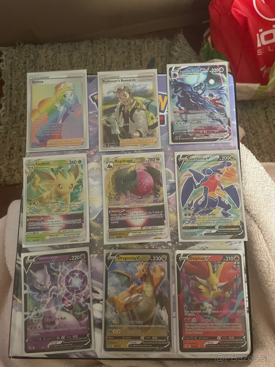 Predám pokemon karty 1