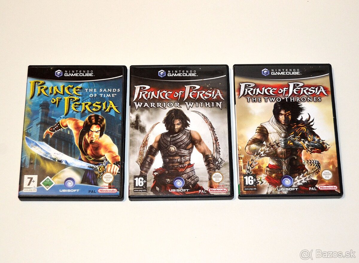 Trilogia Prince of Persia pre Nintendo Gamecube