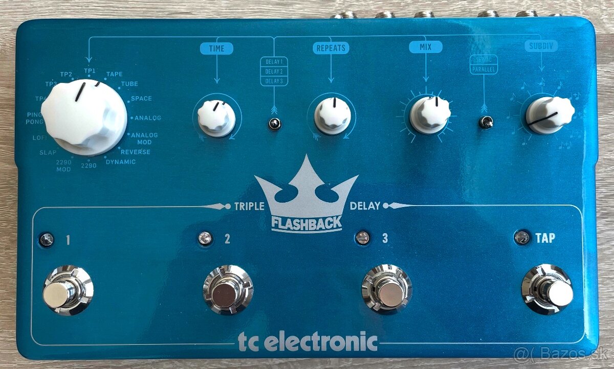 Predám TC Electronic Triple delay