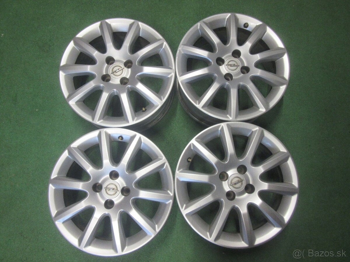 R16 Hliníkové disky OPEL rozteč 4x100