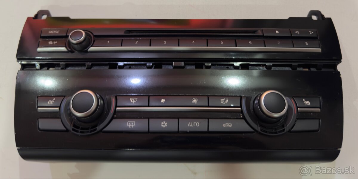 BMW F10/F11, 9263757-01, panel ovládania klímy