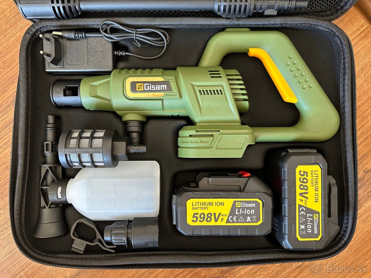 AKU bezuhlíkový vysokotlakový čistič 150 Bar samonasávací