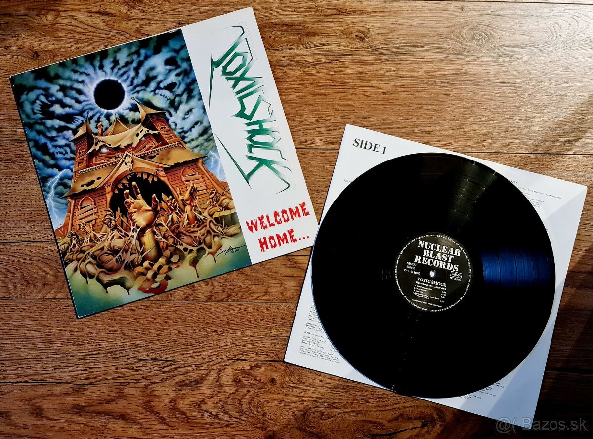 Toxic Shock - Welcome home...near dark LP 1990