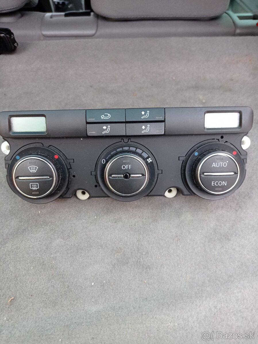 Panel ovládania automatickej klimatizácie Golf 5