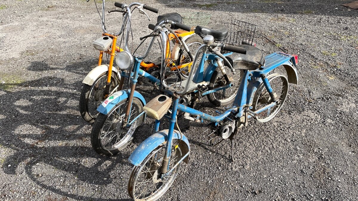 3x Babetta 207 + diely + motor