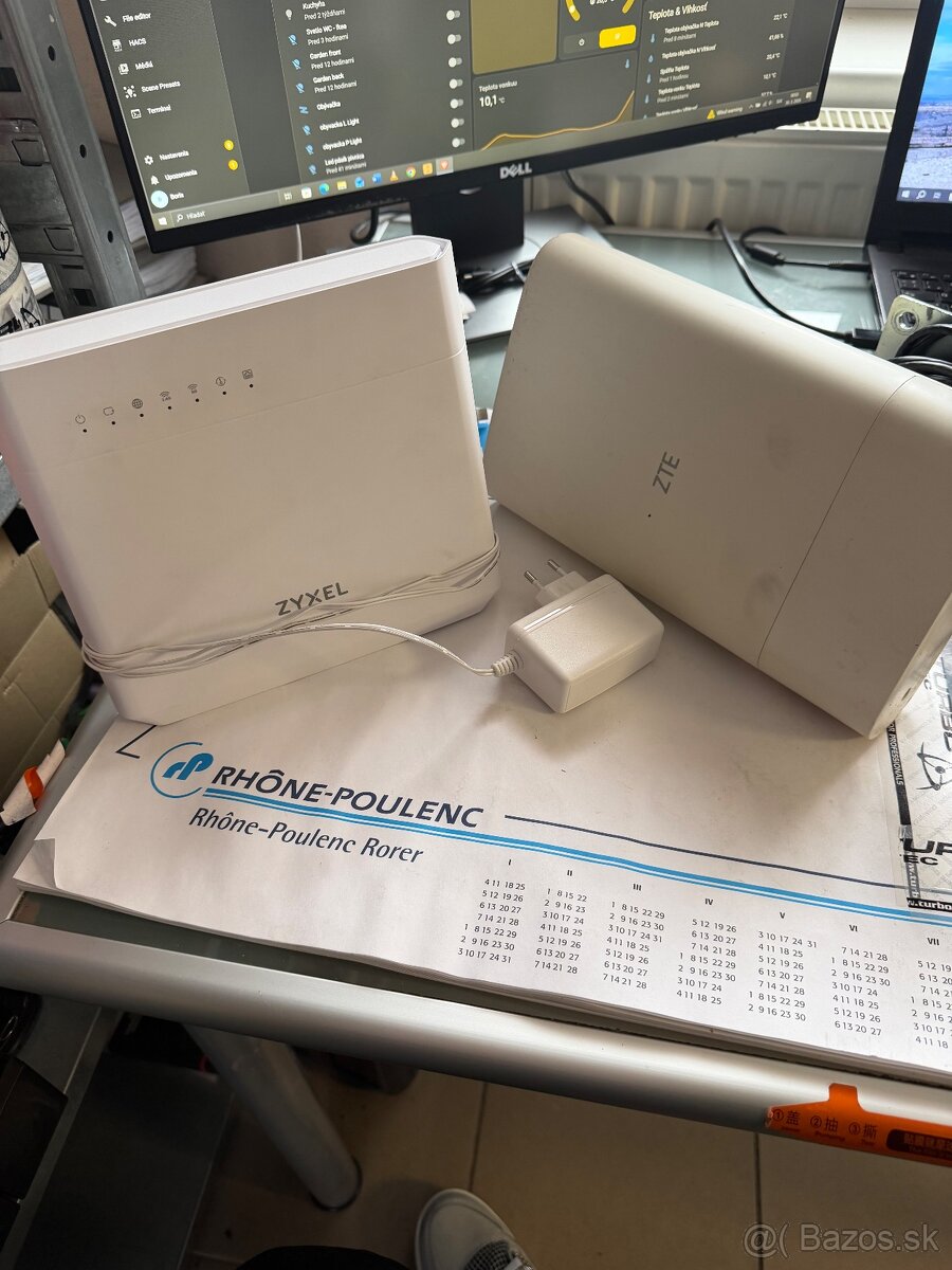 ZYXEL VMG3927-T50K + ZTE MF266