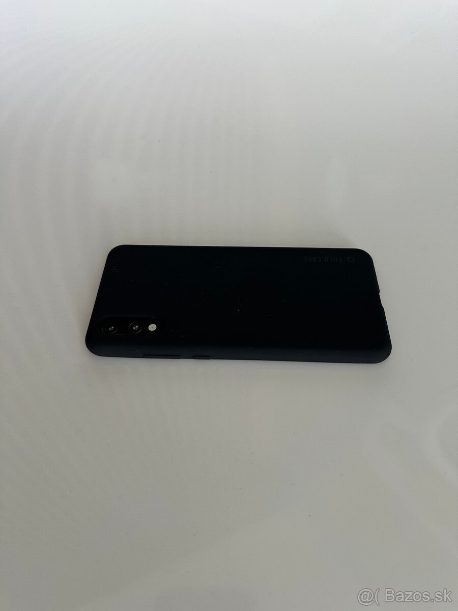 Polo case Huawei P20 kryt na mobil čierny