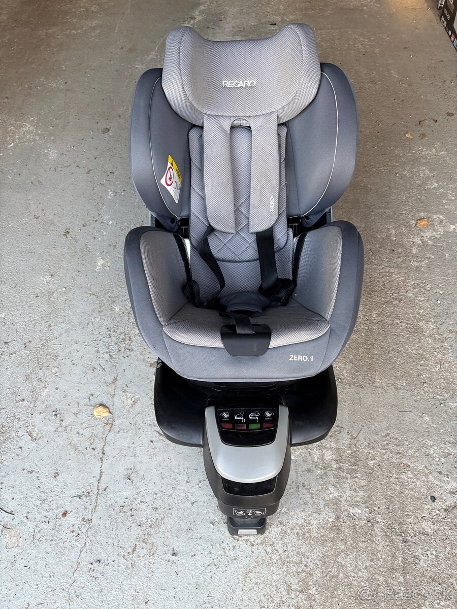 Detská ptočná autosedačka zn. Recaro zero 1