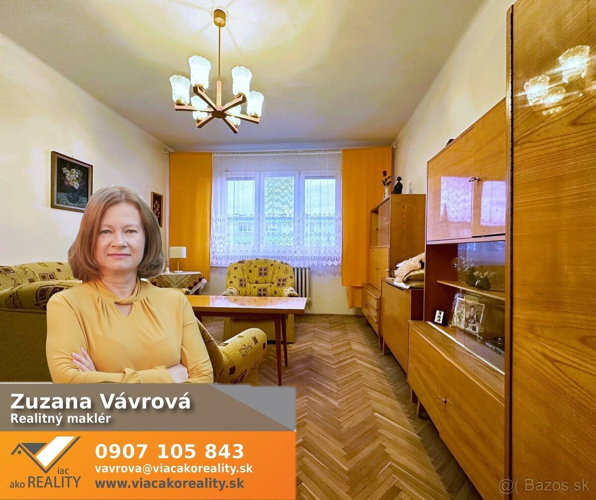 Najlacnejší 3 izbový byt v Skalici, 64 m2, CENA 93000,- €