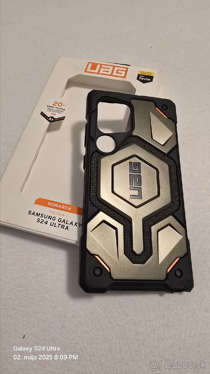 S24 Ultra kryt UAG Monarch Kevlar