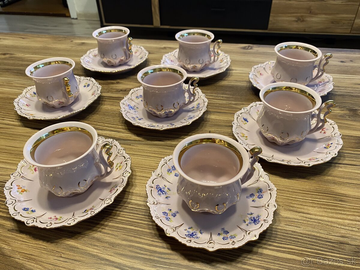Ružový porcelán H&C
