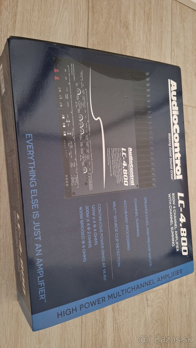 Zosilňovač do auta audiocontrol lc 4.800