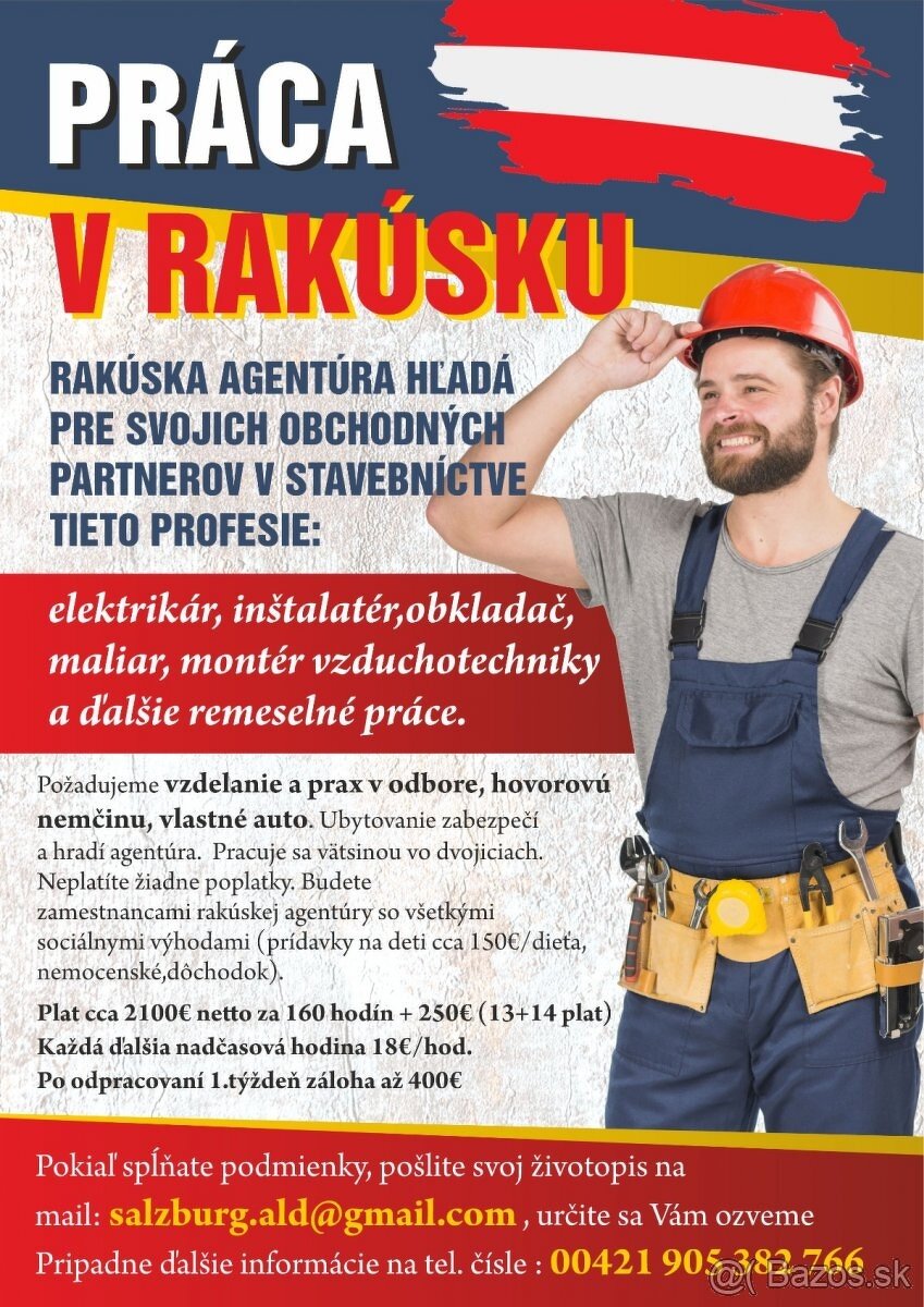 Práca Rakúsko