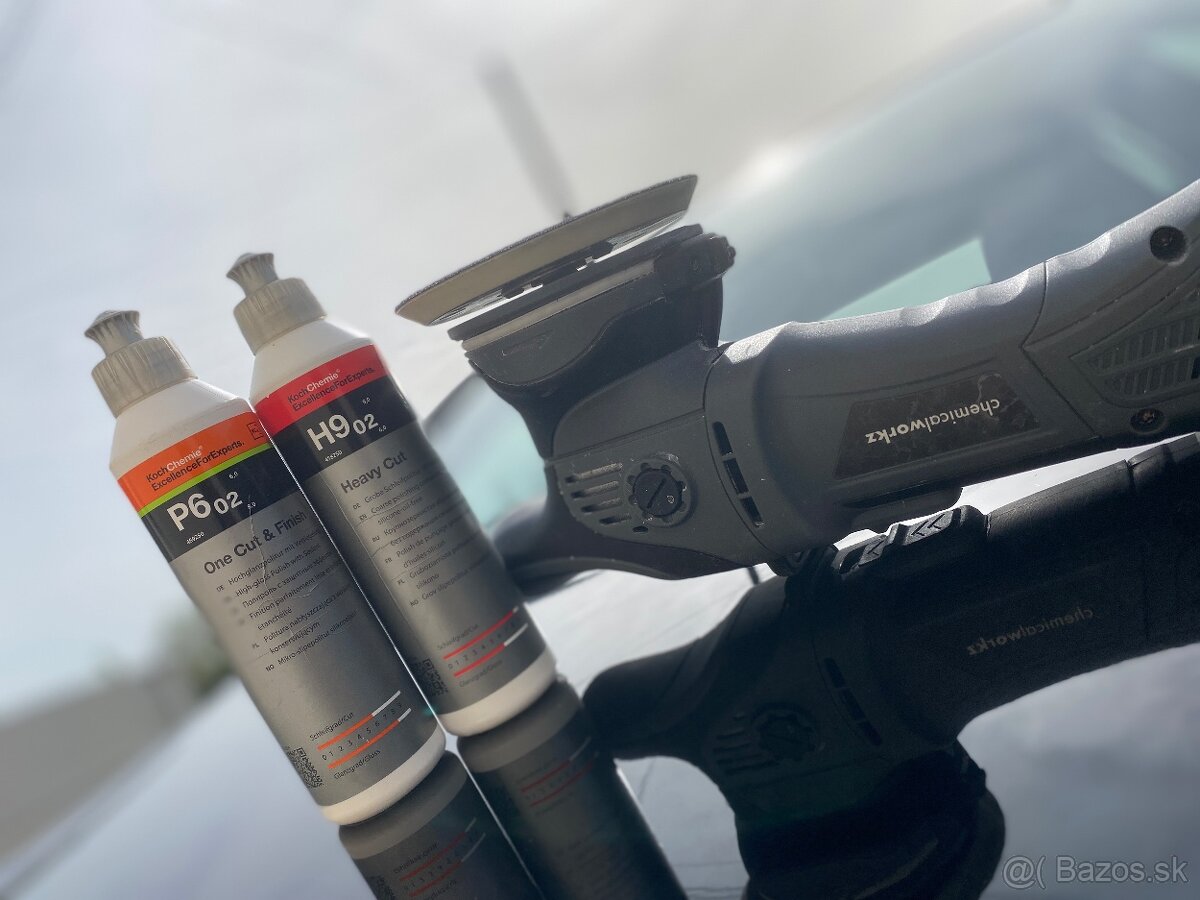 ChemicalWorkz DA9 PRO - 9mm kmit excentrická leštička