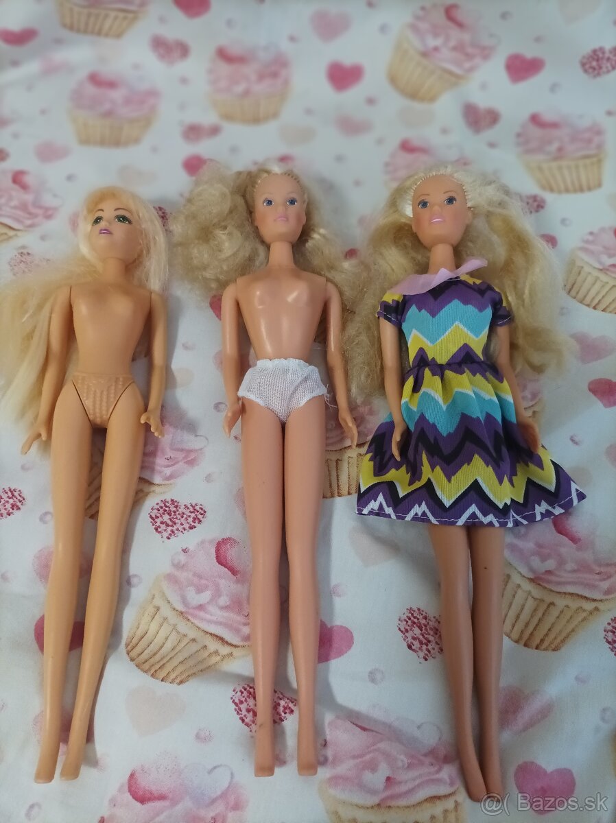 bábika Barbie 3 kus 6e