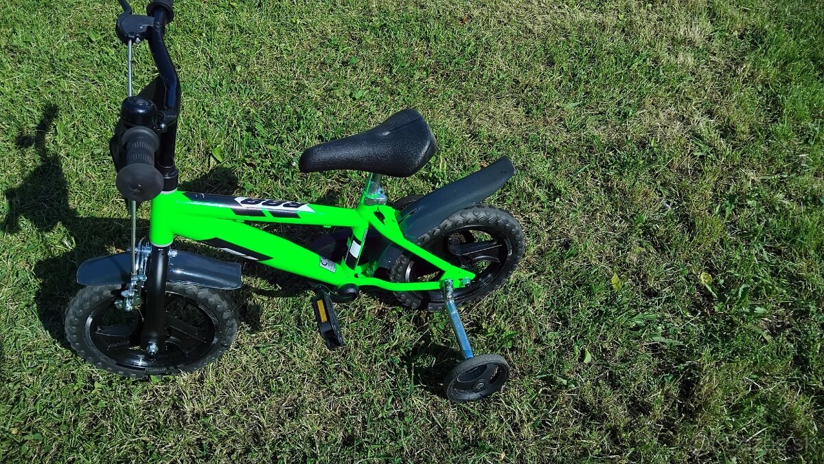 Detský bicykel Dino bikes 12 zelený R88