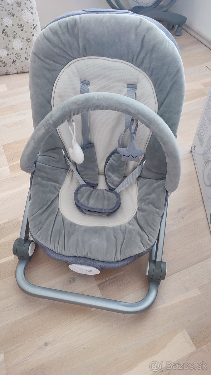 Detské lehátko Bo Jungle B-Rocker Gray