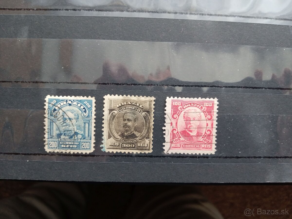 Poštové známky č.981 - Brazília - ososbnosti