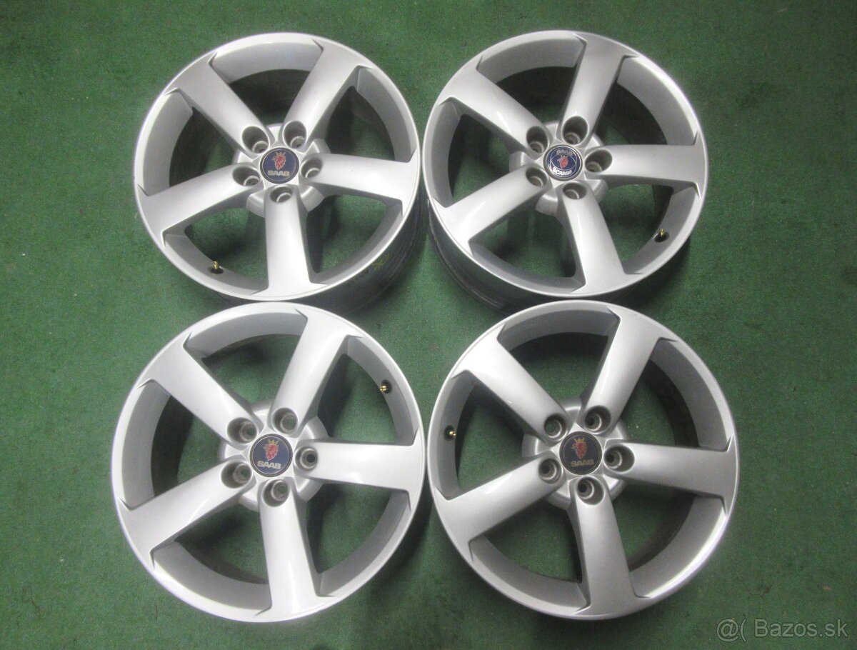 R17 hliníkové disky SAAB rozteč 5x110 7x17 ET41